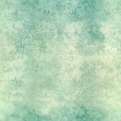Fototapeta na wymiar High Quality Vintage Damask Wallpaper with Bleached Effect for Scrapbook