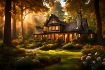 house in the woods