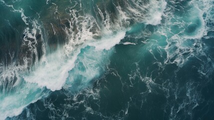 A person surfing in the ocean, perfect for travel websites