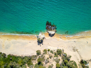 beach and sea