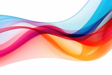 Vibrant abstract background with colorful wavy lines. Perfect for graphic design projects