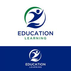 abstract global finance logo design vector illustration