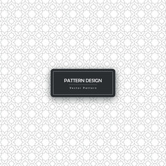 Geometric seamless patterns, Abstract Geometric Repeated Floral Pattern Design