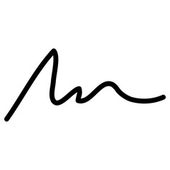 Random Autograph Signature Icon