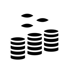 Business Investment Money Glyph Icon