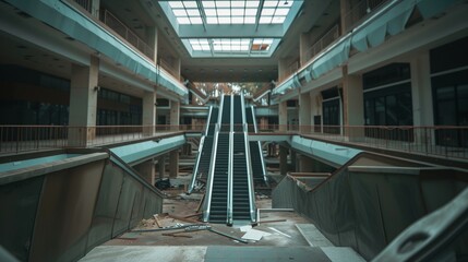 Obraz premium a large empty building