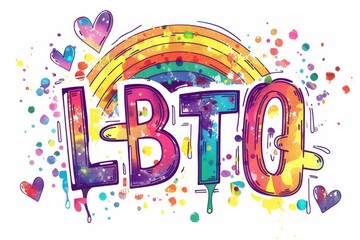 LGBTQ Pride gender identity. Rainbow lgbtq+ in faith based organizations colorful diversity integration diversity Flag. Gradient motley colored radiant LGBT rights parade festival registrant
