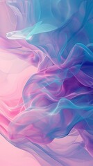 Fototapeta premium Abstract pink and blue fluid art background