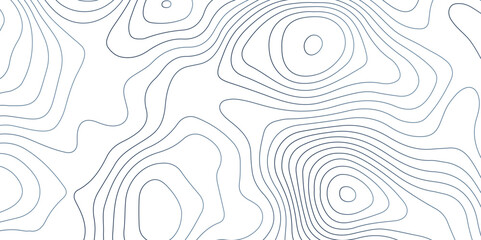 Topographic map background geographic line map .modern design with white background with topographic wavy pattern texture . vector illustration geographic contour map.
