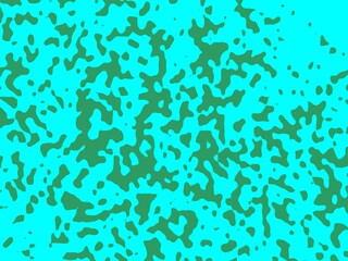 Uno sfondo blu macchiato di verde.