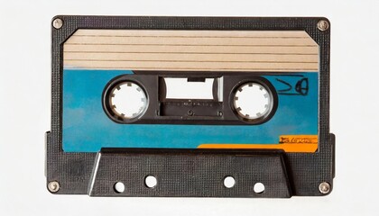 cassette tape isolated on white