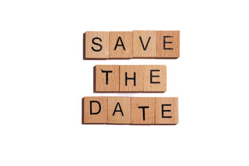 Save the Date sign
