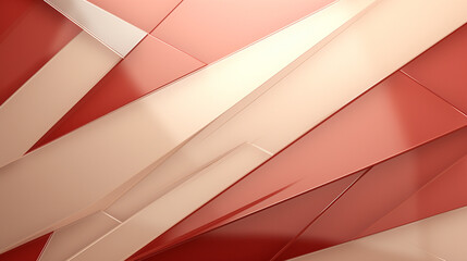 Abstract red and beige gradient texture background with smooth waves