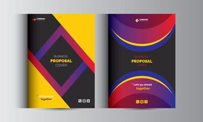 Corporate Business Proposal Cover Design Template