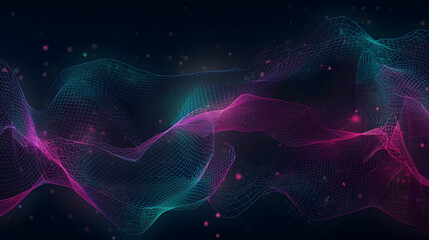  network flow seamless pattern for art backgrounds