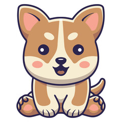 Obraz premium cute cat animal drawing cartoon illustration