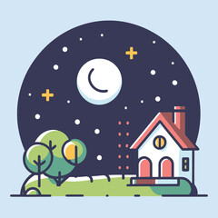 cute cat animal  drawing cartoon illustration