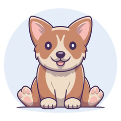 Fototapeta premium cute cat animal drawing cartoon illustration