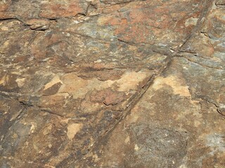 Sedimentary rock texture, natural background. Great Smoky Mountains National Park, Tennessee.