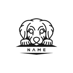 Dog line art