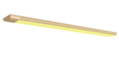 Led  long light frame. vector illustration