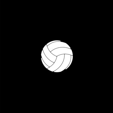 Volley ball icon simple sign. Volley ball icon trendy and modern symbol for graphic and web design.