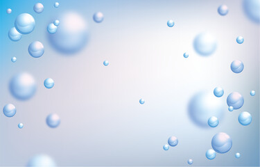water with bubbles background