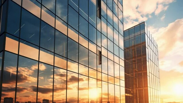 A tall building with a clock on the side. Suitable for architectural concepts.