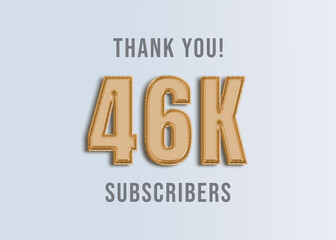 46K Youtube Subscirber Banner 