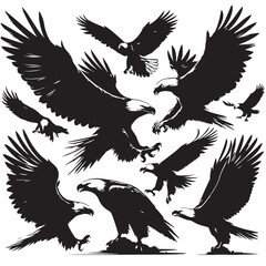 eagle silhouetee
