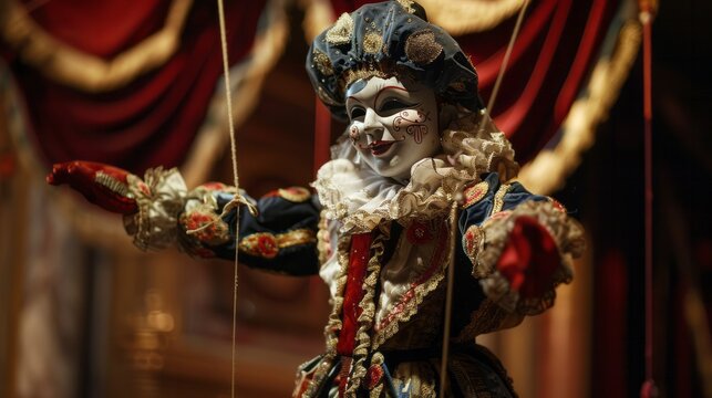 Venetian Carnival's Puppet Shows