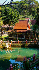 Fototapeta na wymiar Thailand temple Wat Tham Chiang Dao