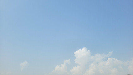 blue sky background with tiny clouds, nature cloud blue sky background.