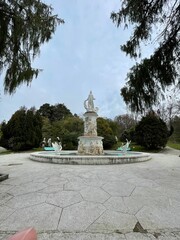 Obraz premium fountain in the park