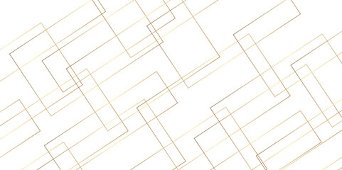 Geometric vector pattern, repeating thin linear square diamond shape and rectangle. abstract golden colors with lines pattern texture business background.