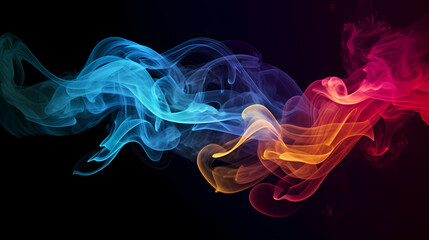 Obraz premium smoke background,steam background