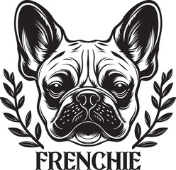 French Bulldog Head