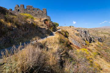 Ruins of Amberd, a 10th-century fortress located on the slopes of Mount Aragats