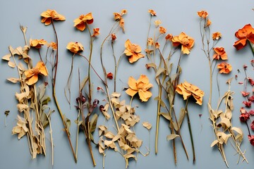 bouquet of wilted flowers