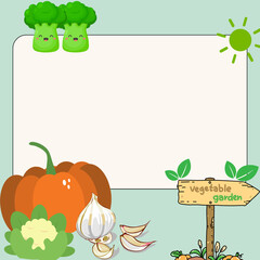 Sticky cute note for taking note with green color 