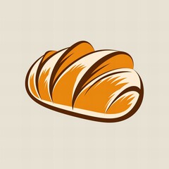 Logo for a bakery in the form of bread 
