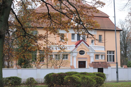 antique old manor in East Prussia
