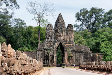 Angkor Thom South Gate, Siem Reap, Cambodia
