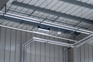 energy saving bright LED lighting - factories and industrial rooms