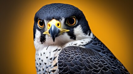 Fototapeta premium Peregrine Falcon looking to the right