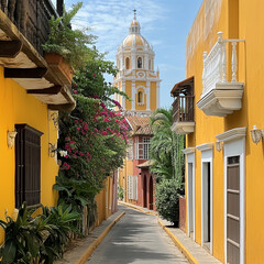 Cartagena Colombia - obrazy, fototapety, plakaty