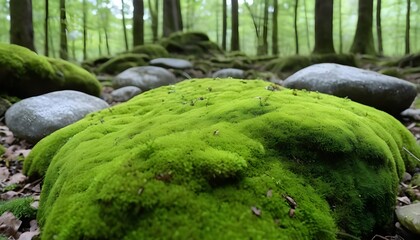 Beautiful Bright Green moss