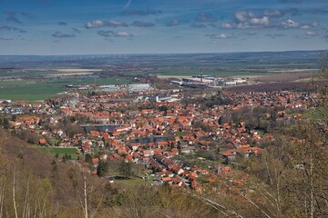 Blick auf Ilsenburg, Sachsen-Anhalt