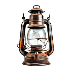 Old_Lantern isolated on transparent background, PNG Object