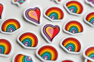Obraz premium LGBTQ Pride pine green. Rainbow deep space sparkle colorful digigender diversity Flag. Gradient motley colored pine green LGBT rights parade festival right to freedom of assembly diverse gender